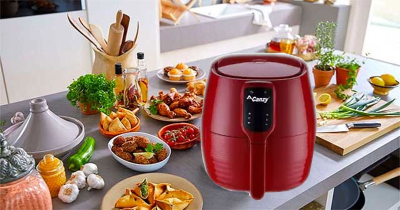 Nồi chiên không dầu Canzy CZ-K07W - Hàng chính hãng