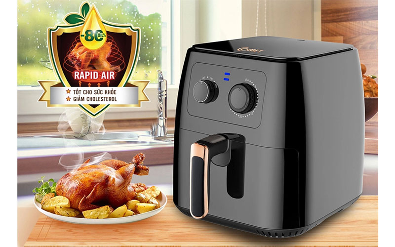 Nồi chiên không dầu Comet CM6856 - Hàng chính hãng