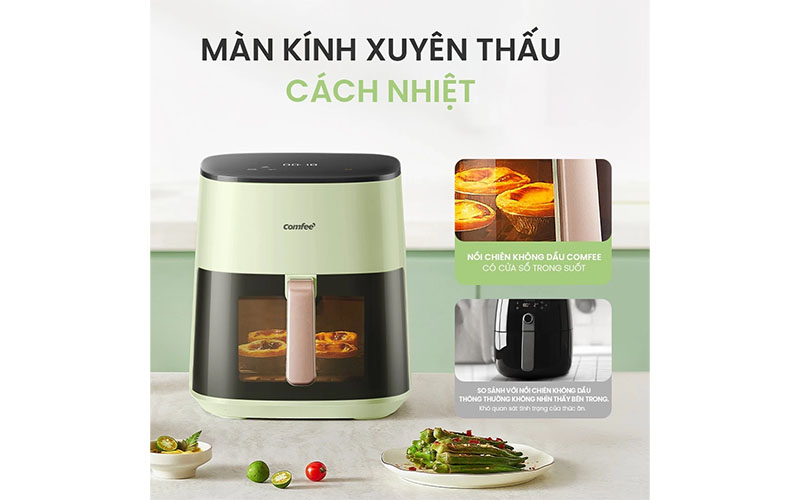 Nồi chiên không dầu Comfee CAD-75PG00A0 - Hàng chính hãng