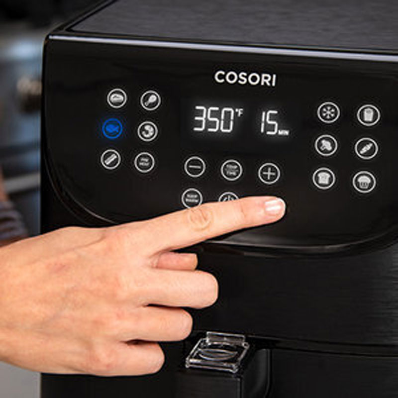 Nồi chiên không dầu Cosori CP158-AF sử dụng bảng điều khiển cảm ứng TOUCH LED