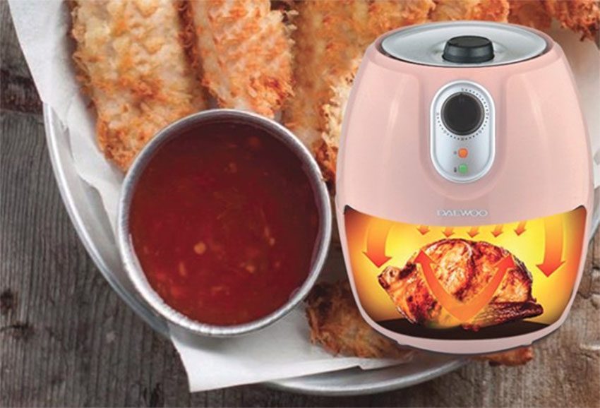 Nồi chiên không dầu Daewoo DEF-DM555 - Hàng chính hãng