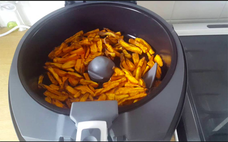 Thiết kế cánh trộn của Nồi chiên không dầu Delonghi FH1394 