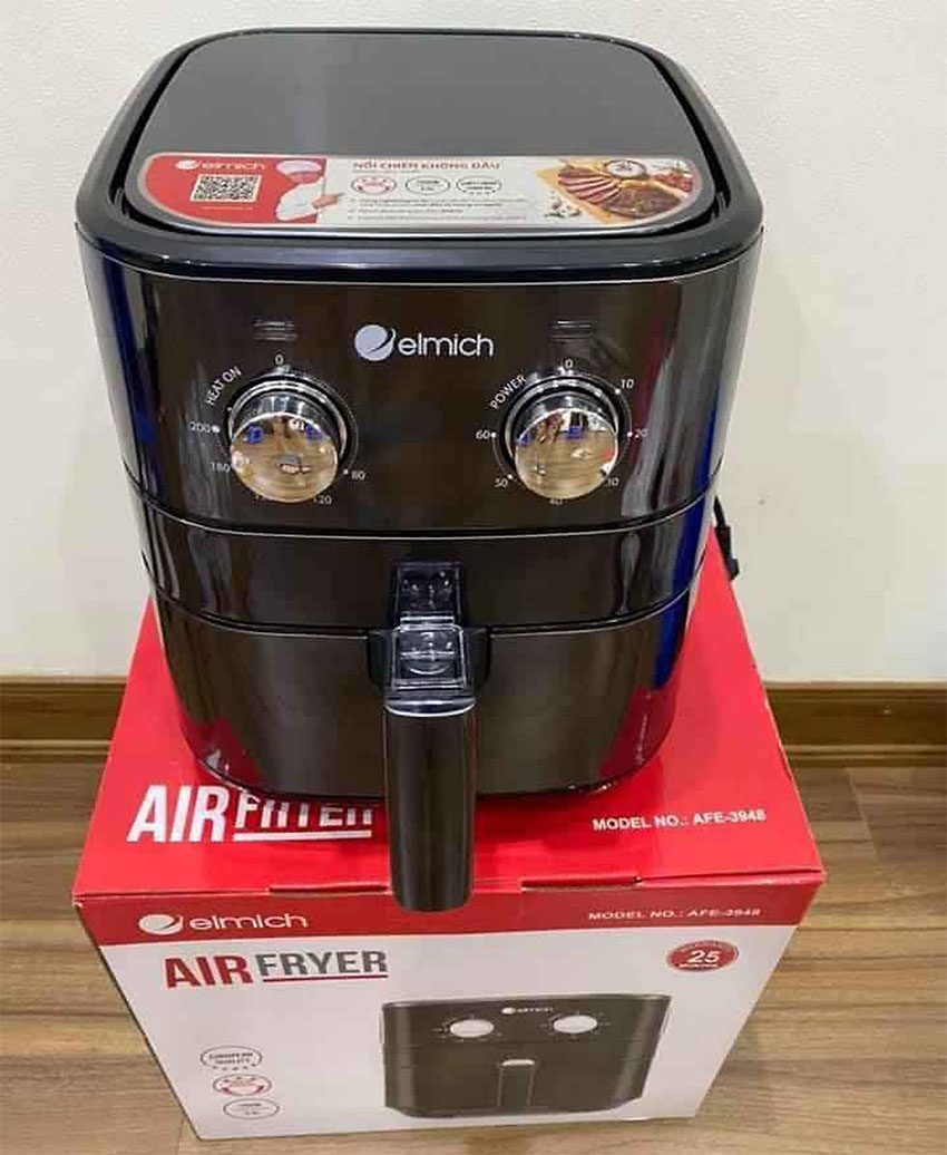 Nồi chiên không dầu Elmich AFE-3948 - Hàng chính hãng