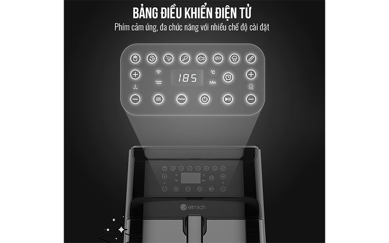 Nồi chiên không dầu Elmich AFE-3949 - Hàng chính hãng