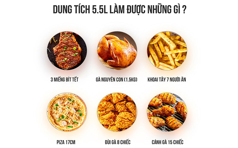 Nồi chiên không dầu Elmich AFE-3949 - Hàng chính hãng