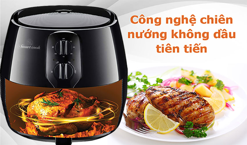 Nồi chiên không dầu Elmich AFS-3940 - Hàng chính hãng
