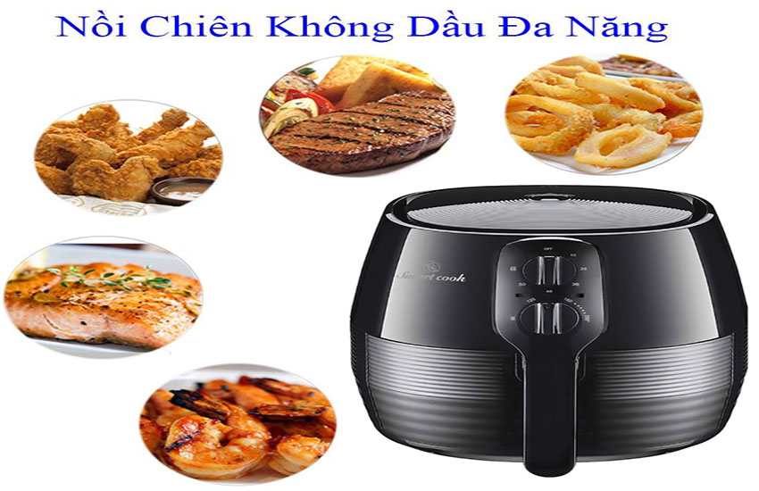 Nồi chiên không dầu Elmich AFS-3940 - Hàng chính hãng