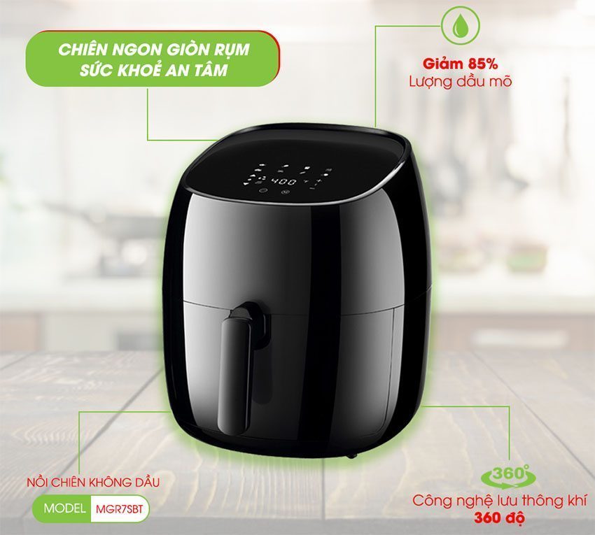 Nồi chiên không dầu Faster MGR7SBT - Hàng chính hãng