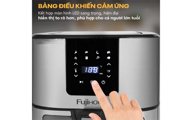 Nồi chiên không dầu Fujihome A10DG - Hàng chính hãng