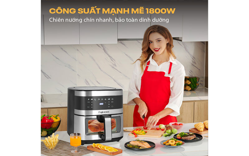 Nồi chiên không dầu Fujihome A10DG2 - Hàng chính hãng