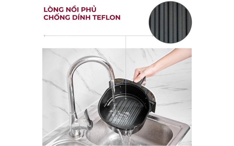 Nồi chiên không dầu Fujihome A3 - Hàng chính hãng
