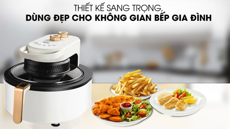 Thiết kế của Nồi chiên không dầu Fujihome AG6