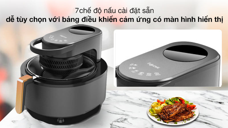 Nồi chiên không dầu Fujihome AG6D - Hàng chính hãng