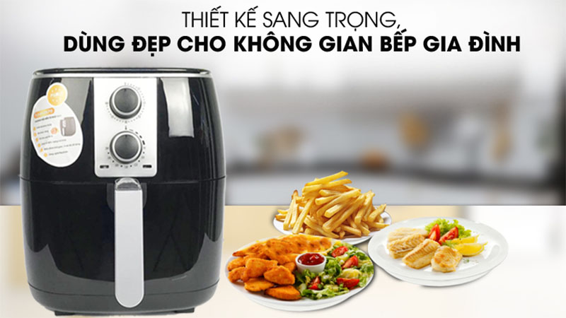 Nồi chiên không dầu Fujika FJ-AF3570 - Hàng chính hãng