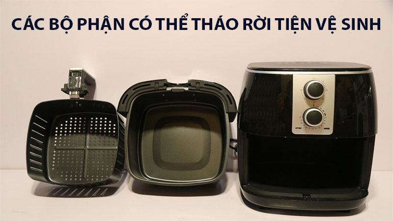 Nồi chiên không dầu Fujika FJ-AF3570 - Hàng chính hãng