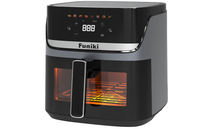 Nồi chiên không dầu 8L Funiki HAF8002A - Hàng chính hãng