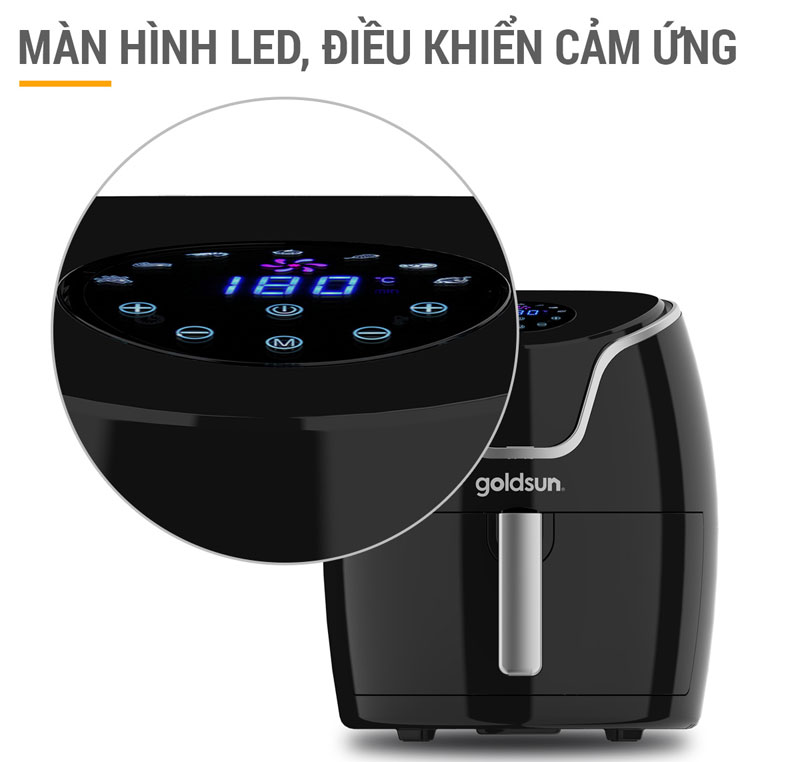 Nồi chiên không dầu Goldsun CQ2402 - Hàng chính hãng