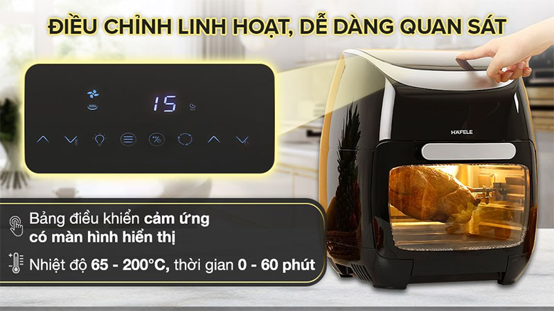 Lò chiên không dầu Hafele HS-AF1102B (535.43.715) - Hàng chính hãng