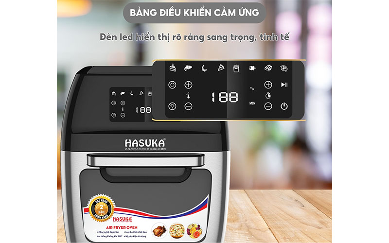 Nồi chiên không dầu Hasuka HSK-359 - Hàng chính hãng