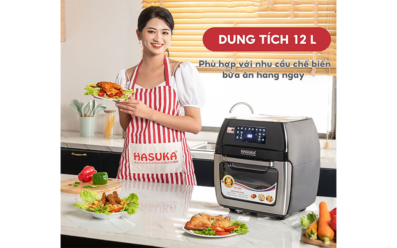 Nồi chiên không dầu Hasuka HSK-359 - Hàng chính hãng