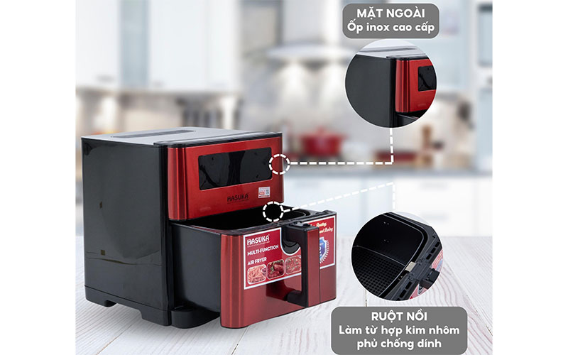 Nồi chiên không dầu Hasuka HSK-399 - Hàng chính hãng
