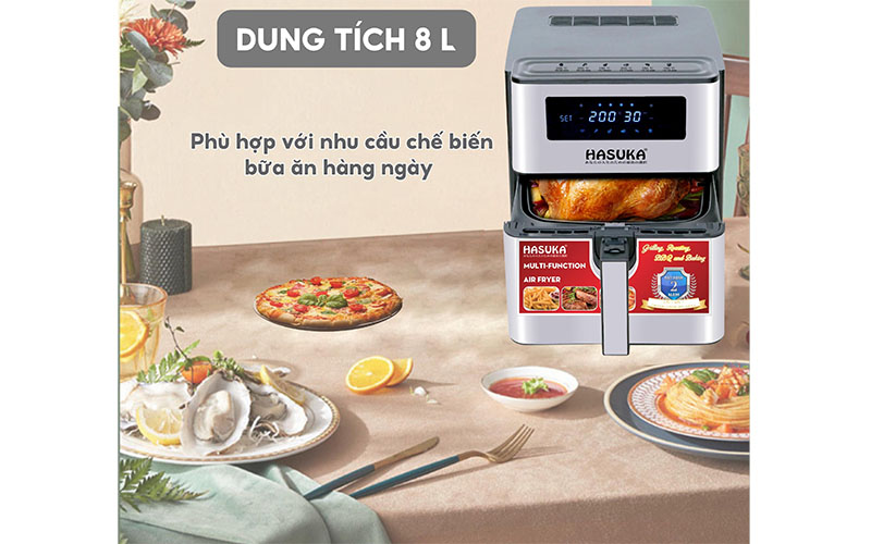 Nồi chiên không dầu Hasuka HSK-399 - Hàng chính hãng