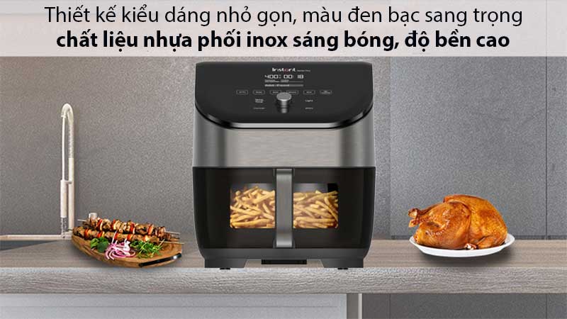 Nồi chiên không dầu Instant Pot Vortex Plus Clearcook - Hàng chính hãng