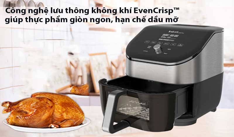 Nồi chiên không dầu Instant Pot Vortex Plus Clearcook - Hàng chính hãng