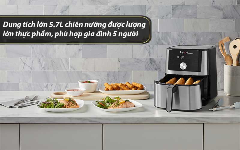 Nồi chiên không dầu Instant Vortex Plus 6-in-1 - Hàng chính hãng