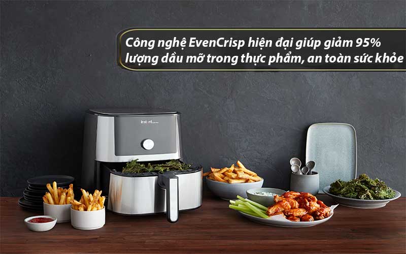 Nồi chiên không dầu Instant Vortex Plus 6-in-1 - Hàng chính hãng