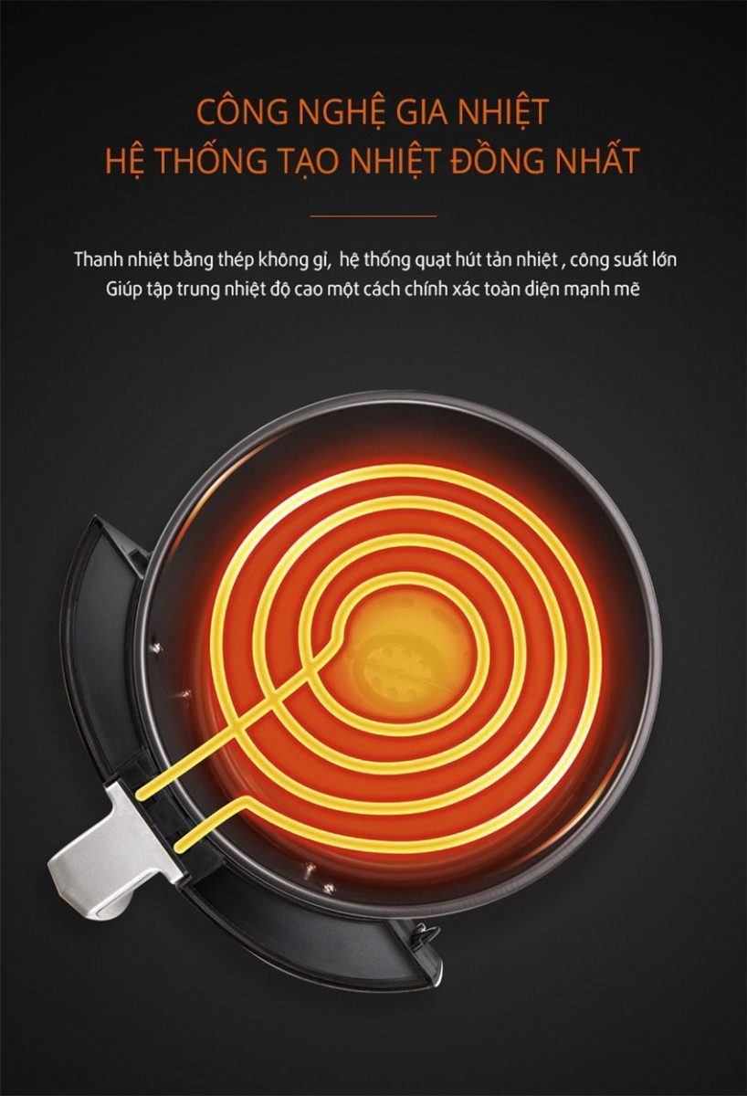 Nồi chiên không dầu Joyoung KL35-D981 - Hàng chính hãng