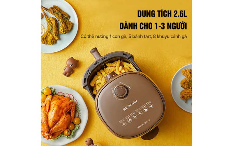 Nồi chiên không dầu Joyoung Line KL26-VF171XL - Hàng chính hãng