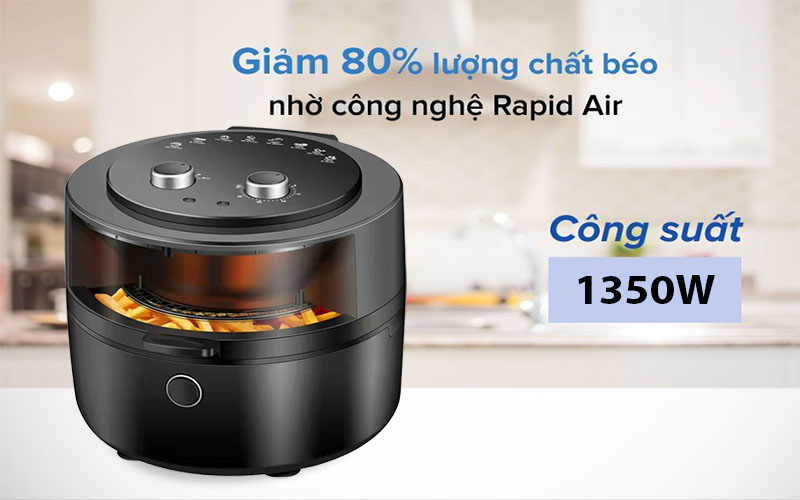 Nồi chiên không dầu KAISA VILLA BW-2015D - Hàng chính hãng