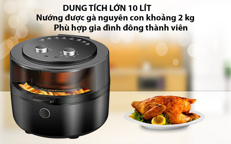 Nồi chiên không dầu KAISA VILLA BW-2015D - Hàng chính hãng