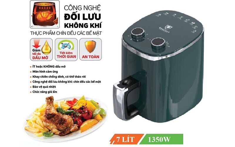 Nồi chiên không dầu KAISA VILLA KV-9926 - Hàng chính hãng