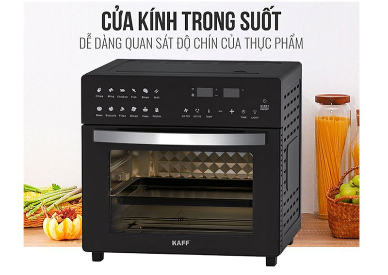 Nồi chiên không dầu Kaff KF-AFS26E - Hàng chính hãng
