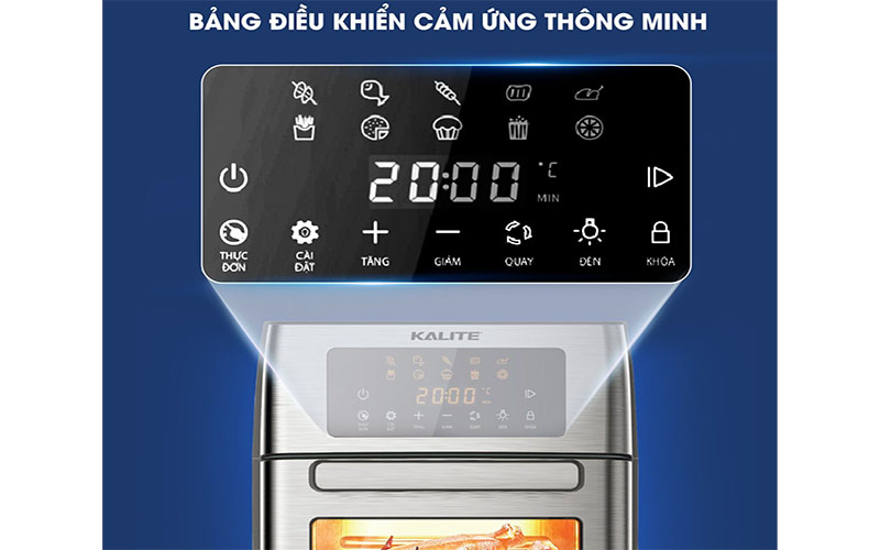 Nồi chiên không dầu Kalite KL-1500 - Hàng chính hãng