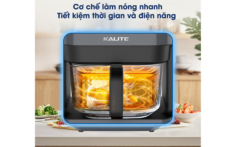 Nồi chiên không dầu Kalite KL6000 - Hàng chính hãng