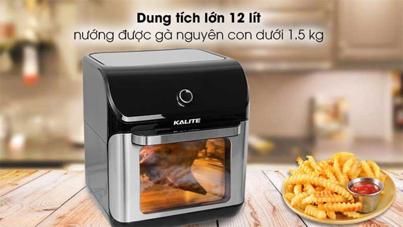 Nồi chiên không dầu Kalite Q12 - Hàng chính hãng