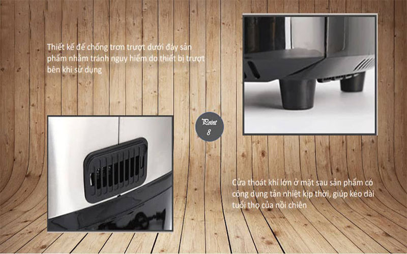 Nồi chiên không dầu Kangaroo KG12AF1A - Hàng chính hãng