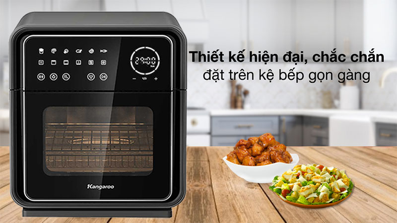 Nồi chiên không dầu Kangaroo KG12AF8A - Hàng chính hãng