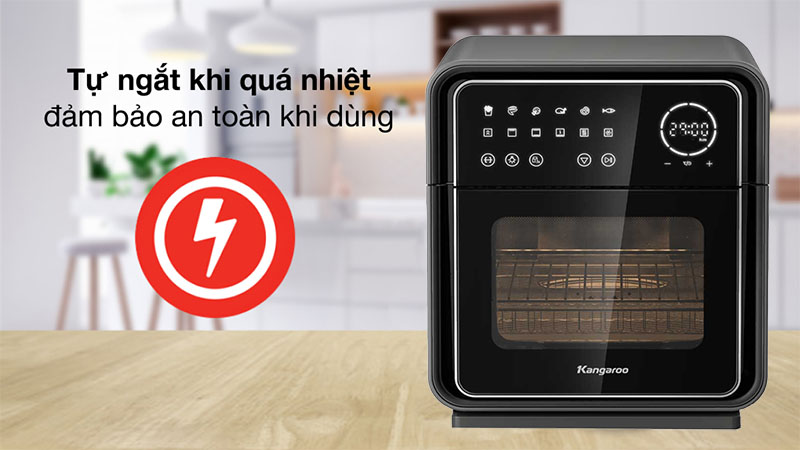 Nồi chiên không dầu Kangaroo KG12AF8A - Hàng chính hãng