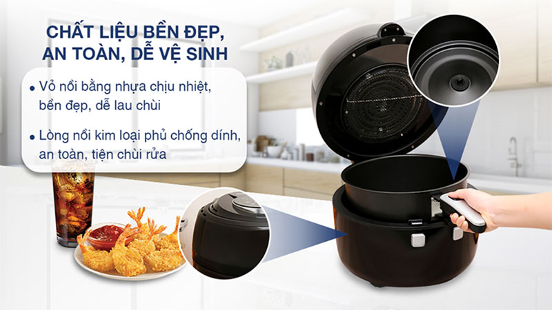 Nồi chiên không dầu Kangaroo KG65AF - Hàng chính hãng