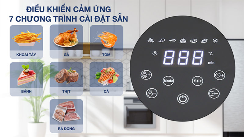 Nồi chiên không dầu Kangaroo KG65AF - Hàng chính hãng