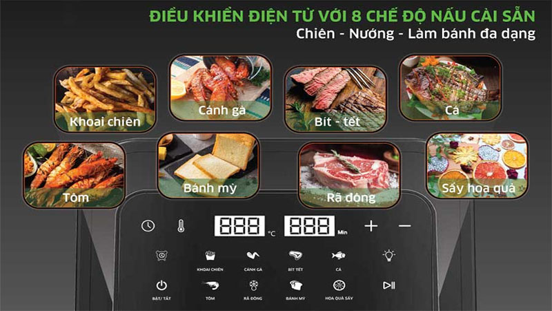 Nồi chiên không dầu Kangaroo KG6AF2A - Hàng chính hãng