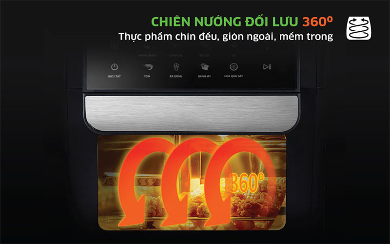 Nồi chiên không dầu Kangaroo KG6AF2A - Hàng chính hãng