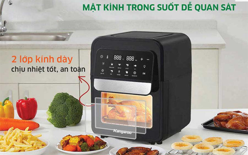 Nồi chiên không dầu Kangaroo KG6AF2A - Hàng chính hãng