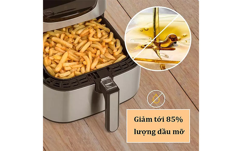 Công nghệ chiên không dầu của Nồi chiên không dầu Klarstein Aero Vital ( Cơ ) 