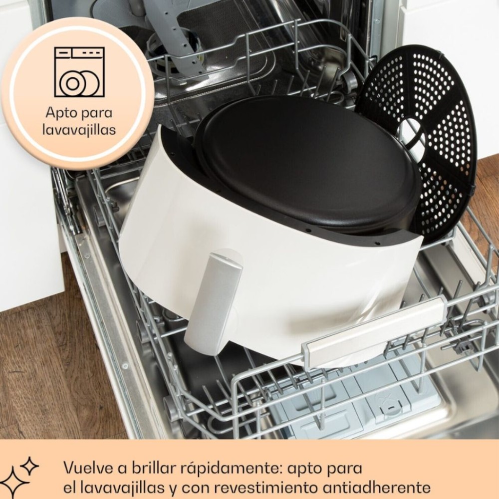 Nồi chiên không dầu kết hợp hấp hơi nước Klarstein AIR BLOOM - Hàng chính hãng