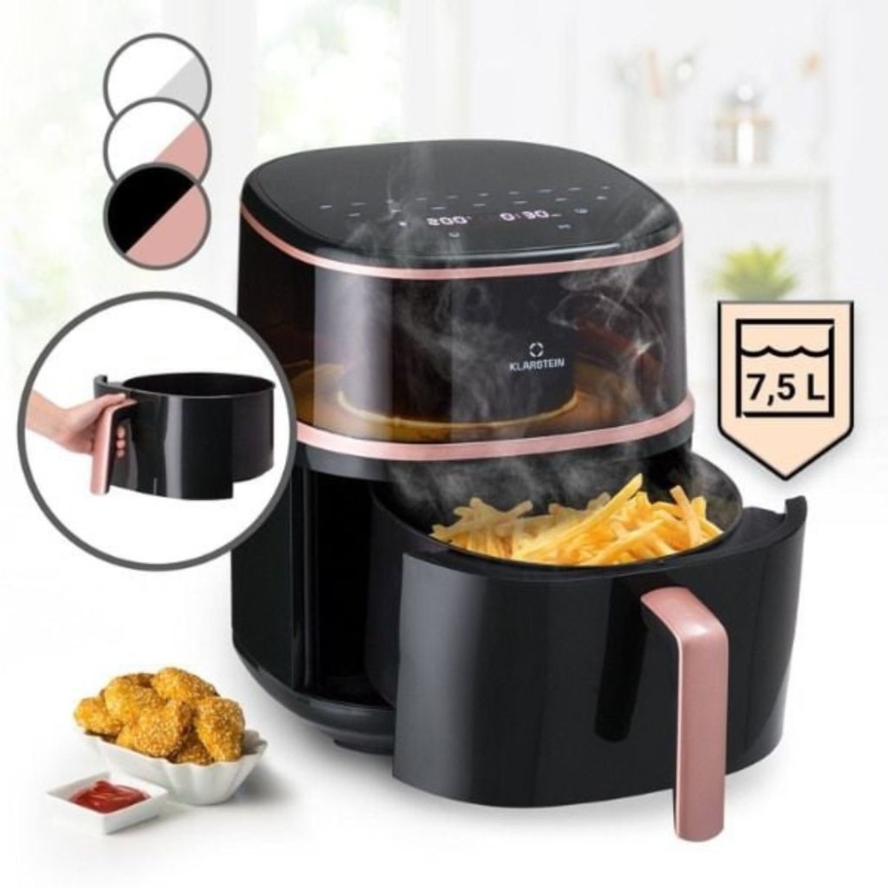 Nồi chiên không dầu kết hợp hấp hơi nước Klarstein AIR BLOOM - Hàng chính hãng
